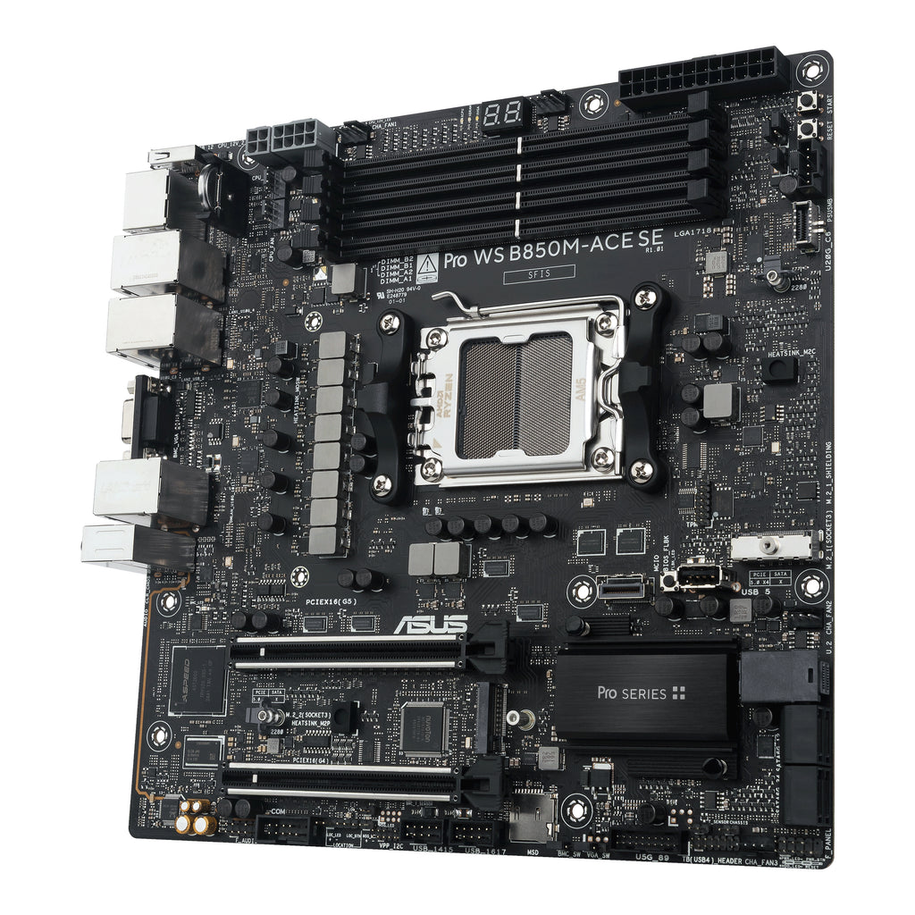 ASUS PRO WS B850M-ACE SE AMD B850 Zócalo AM5 micro ATX (9)