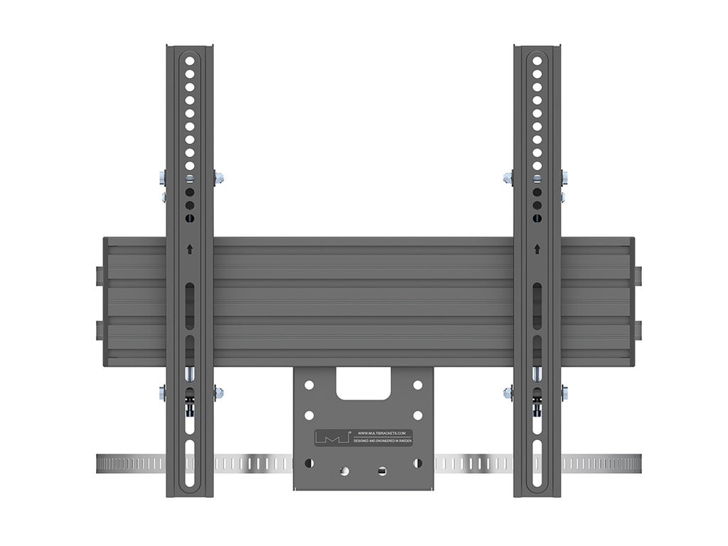 Multibrackets 3076 soporte para pantalla de señalización 165,1 cm (65") Negro (2)