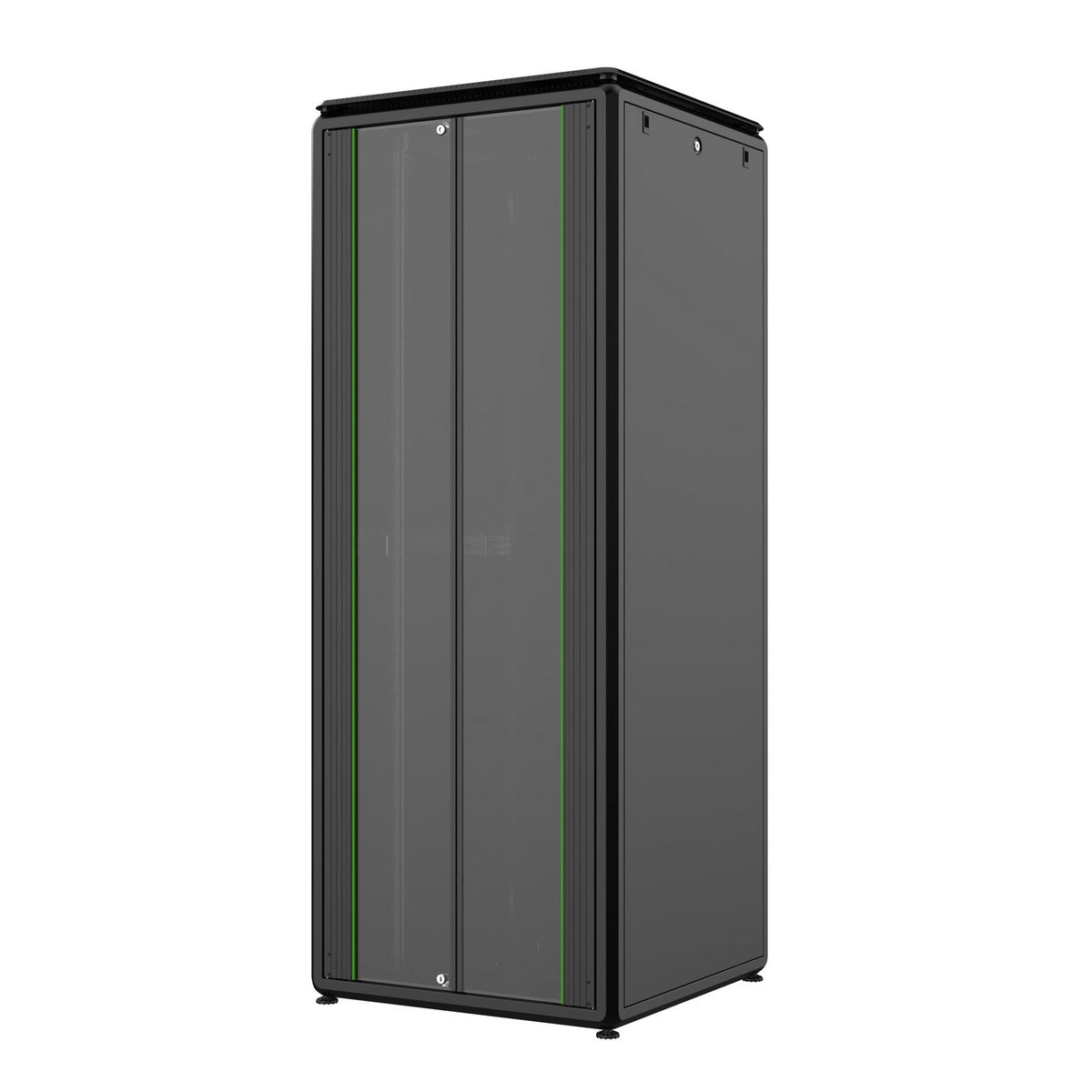 Lanview RDL46U88BL armario rack 46U Rack o bastidor independiente Negro (2)