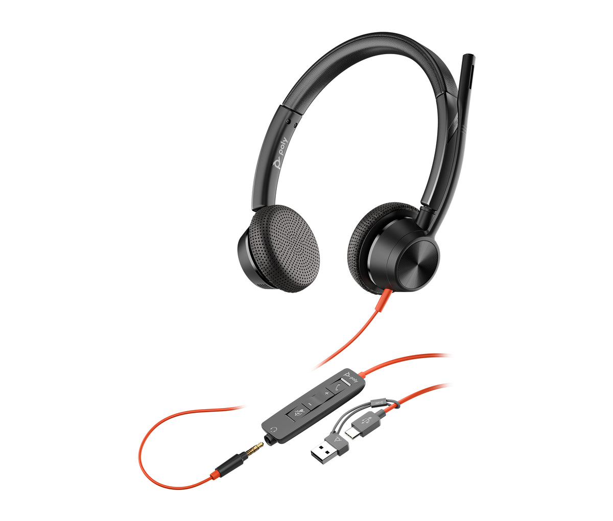 HP Poly 8X222AA - Poly Blackwire 3325, Blackwire 3300 series, auricular