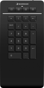 3Dconnexion Numpad Pro teclado numérico Bluetooth/USB/RF inalámbrico Negro