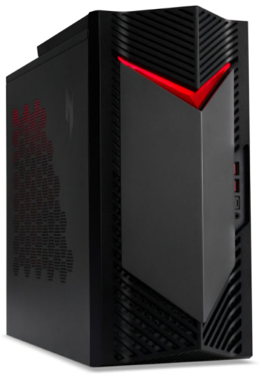Acer Nitro 50 (N50-660) Intel Core Ultra 5 225F 16 GB DDR5-SDRAM 512 GB SSD NVIDIA GeForce RTX 5060 Windows 11 Home Escritorio PC Negro, Rojo (3)