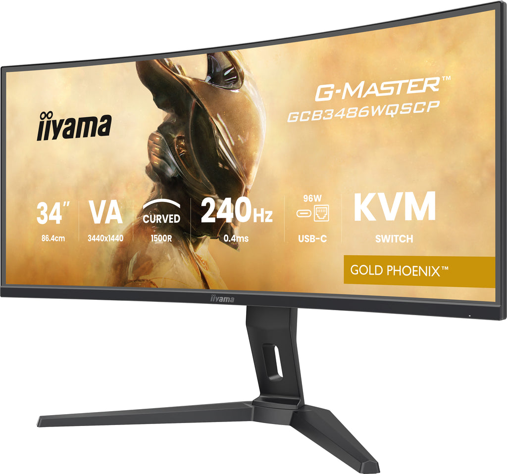 iiyama G-MASTER GCB3486WQSCP-B1 pantalla para PC 86,4 cm (34") 3440 x 1440 Pixeles UltraWide Quad HD Negro (7)