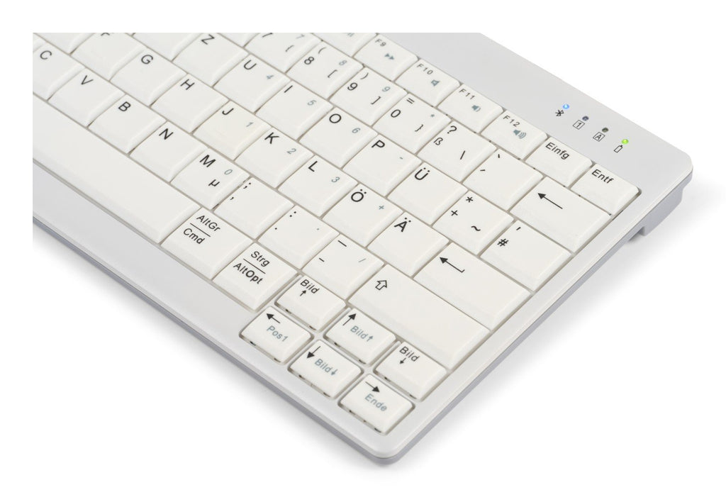 BakkerElkhuizen UltraBoard 950 V2 teclado Hogar USB + Bluetooth QWERTY Inglés del Reino Unido Gris Oscuro, Gris claro (5)