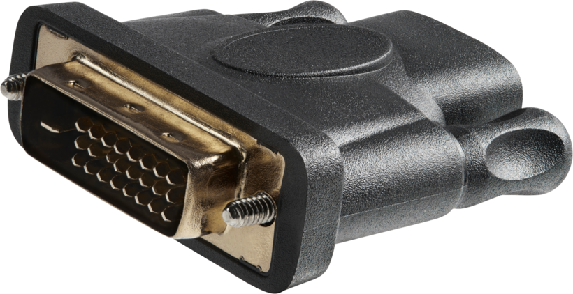 Startech HDMIDVIFM - DVI-D Macho, HDMI Hembra, Conversor de Vídeo, Negro