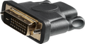 Startech HDMIDVIFM - DVI-D Macho, HDMI Hembra, Conversor de Vídeo, Negro