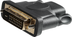 Startech HDMIDVIFM - DVI-D Macho, HDMI Hembra, Conversor de Vídeo, Negro