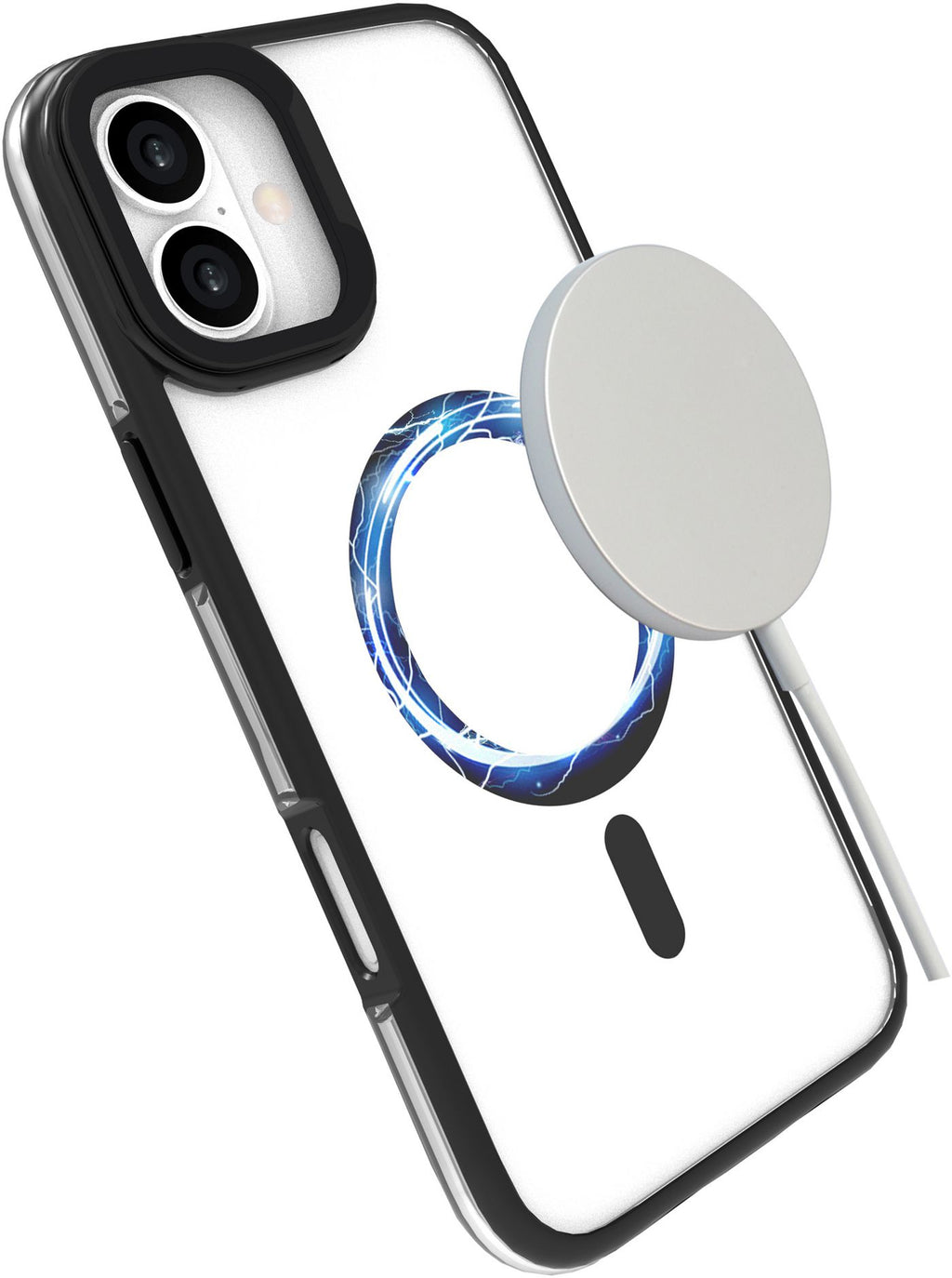 eSTUFF ES67141100 funda para teléfono móvil Negro, Transparente (4)