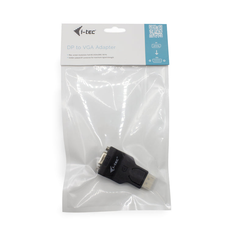 i-tec DP2VGAADA cambiador de género para cable Negro (5)