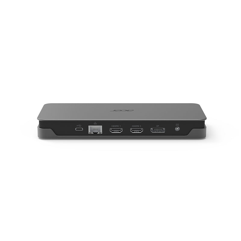 Acer GP.DCK11.01Q base para portátil y replicador de puertos Alámbrico USB 3.2 Gen 2 (3.1 Gen 2) Type-C Negro (2)