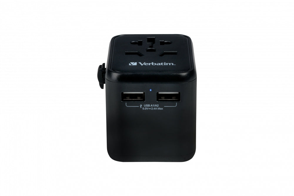 Verbatim 49543 adaptador de enchufe eléctrico Universal Negro (2)