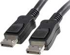 Startech DISPLPORT10L - 2x Macho DP, Negro, Cable DisplayPort, DisplayPort