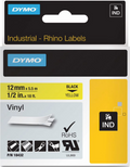 Dymo Cinta vinilo Rhino amarillo 12 mm