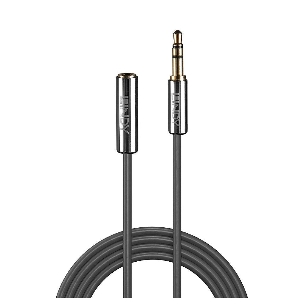 Lindy 35326 cable de audio 0,5 m 3,5mm Antracita (3)