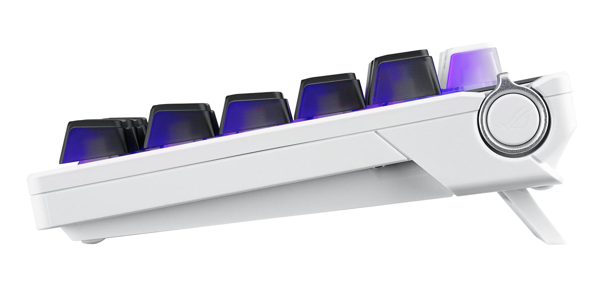 ASUS ROG Azoth X teclado Juego USB + RF Wireless + Bluetooth Suizo Negro, Blanco (6)