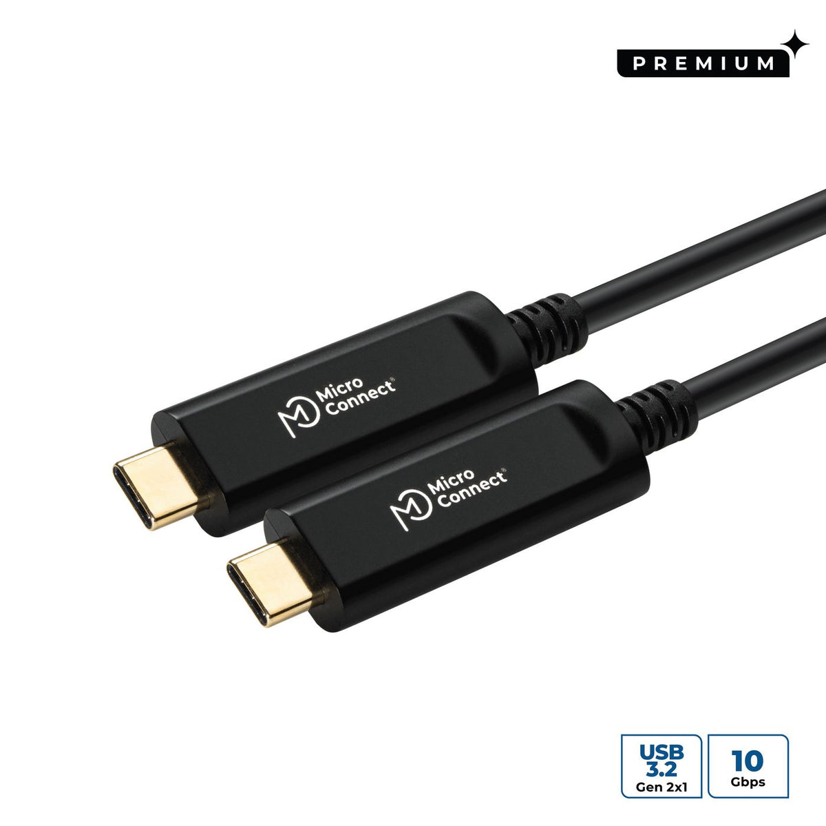 Microconnect MC-USB3.1C15OP cable USB USB 3.2 Gen 2 (3.1 Gen 2) 15 m USB C Negro (2)