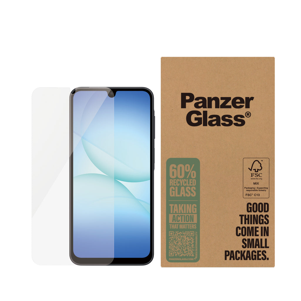 PanzerGlass ® Screen Protector Samsung Galaxy M17 5G | M36 | A17 | A17 5G | M16 | F16 | A26 5G | Ultra-Wide Fit | Bulk Protector de pantalla 50 pieza(s) (2)