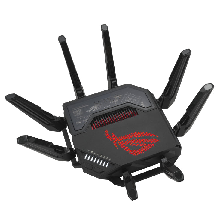 ASUS ROG Rapture GT-BE98 router inalámbrico 10 Gigabit Ethernet Quad-band (2.4 GHz / 5 GHz-1 / 5 GHz-2 / 6 GHz) Negro (7)