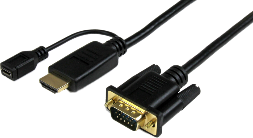 Startech HD2VGAMM6 - Adaptador 1920x1200 1080p, Cable adaptador, HDMI (4)