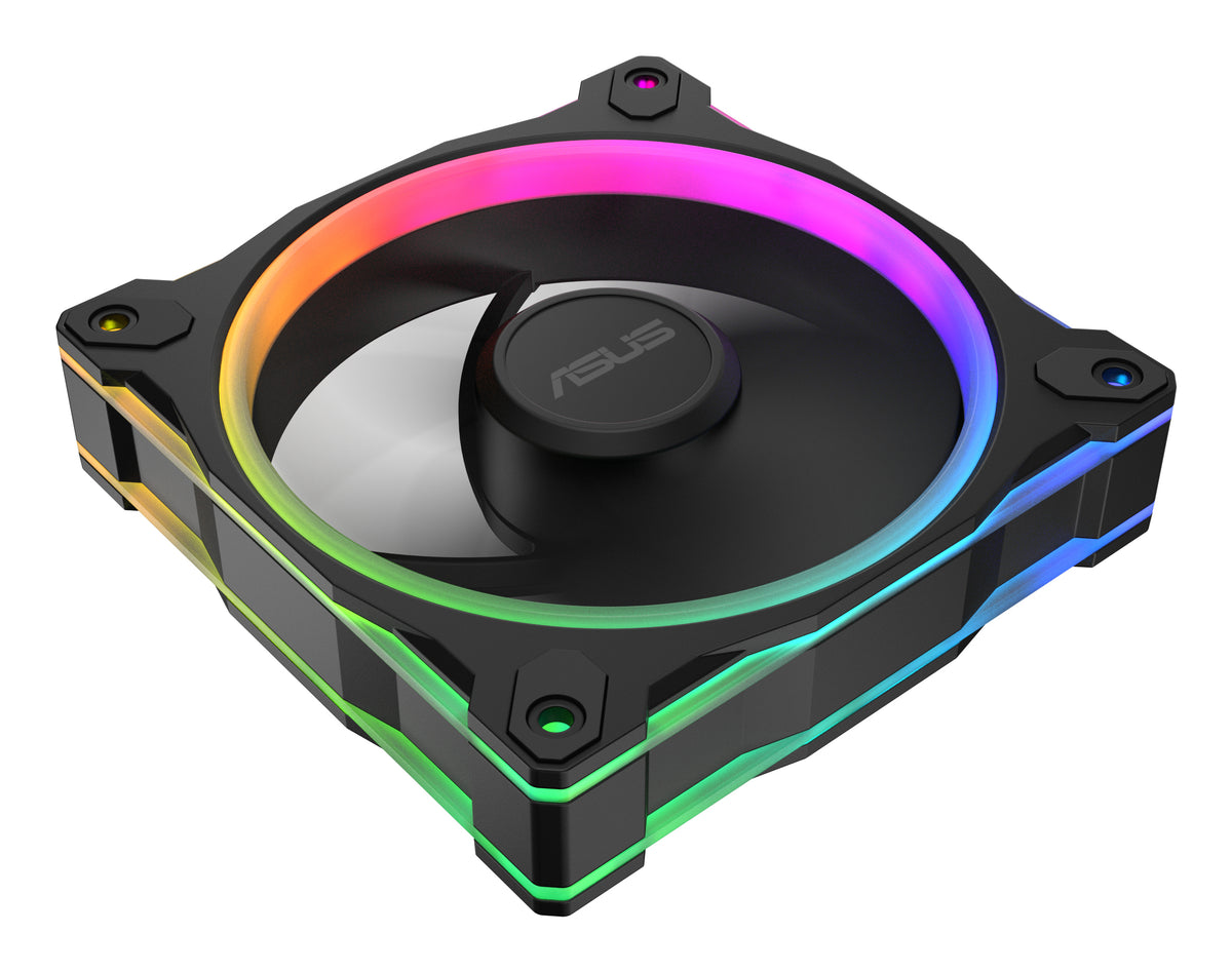 ASUS Prime MR120 Fan ARGB Black Carcasa del ordenador Ventilador 12 cm Negro (5)
