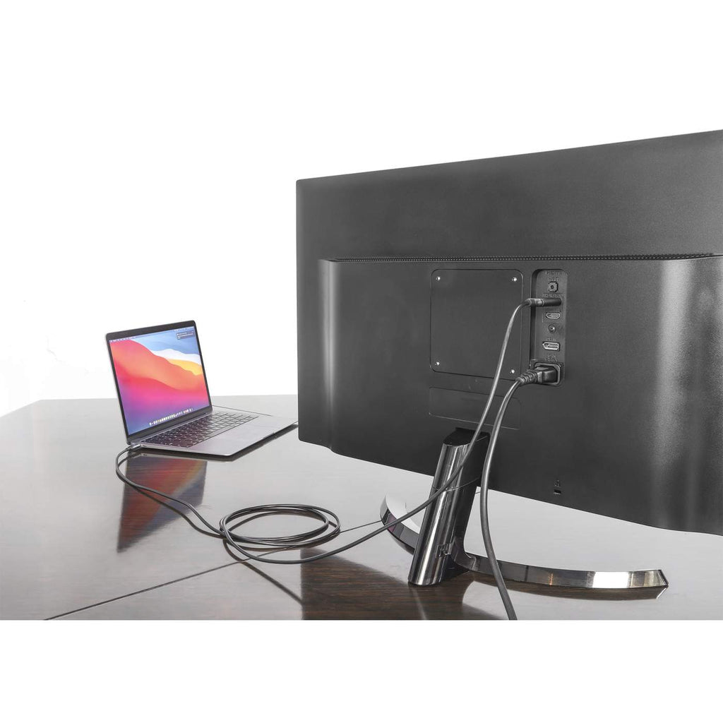Manhattan 153607 adaptador de cable de vídeo HDMI tipo A (Estándar) USB Tipo C Negro, Plata (7)