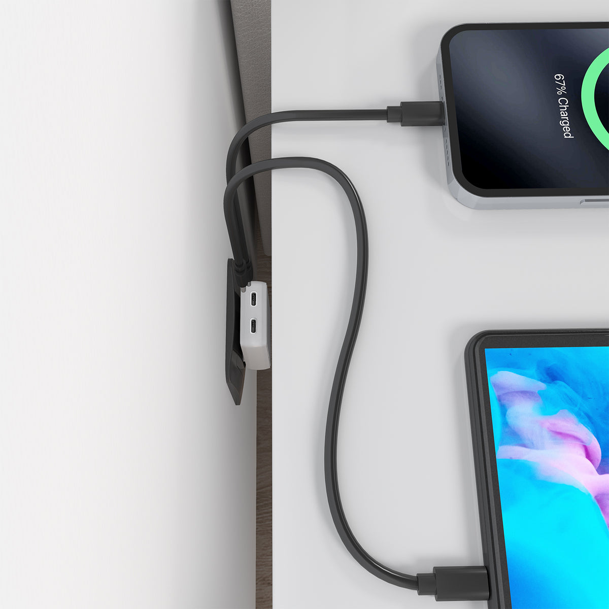 AISENS ASCH-30W2P075-W cargador de dispositivo móvil Cámara digital, Teléfono móvil, Portátil, Smartphone, Tableta, Universal Corriente alterna Carga rápida Interior (8)