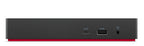 Lenovo 40B50090UK base para portátil y replicador de puertos Alámbrico USB 3.2 Gen 1 (3.1 Gen 1) Type-C Negro