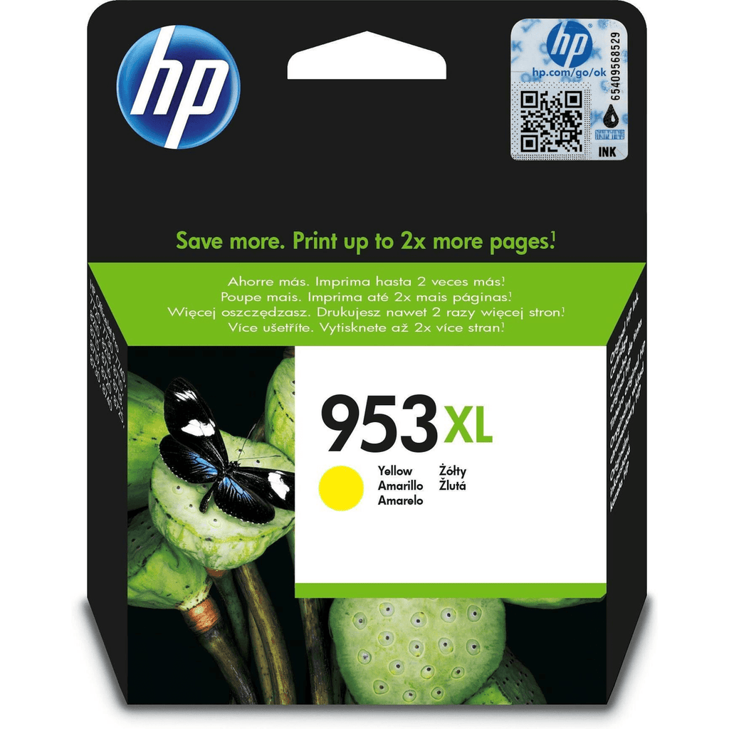 HP 953Xl Amarillo de alto rendimiento F6U18AE#LS3