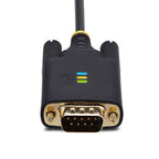 StarTech.com 1P6FFC-USB-SERIAL cable de serie Negro USB tipo A DB-9