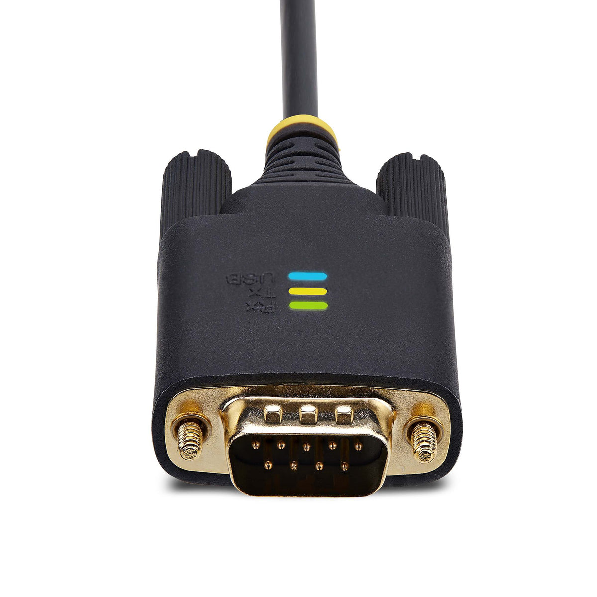 StarTech.com 1P6FFC-USB-SERIAL cable de serie Negro USB tipo A DB-9