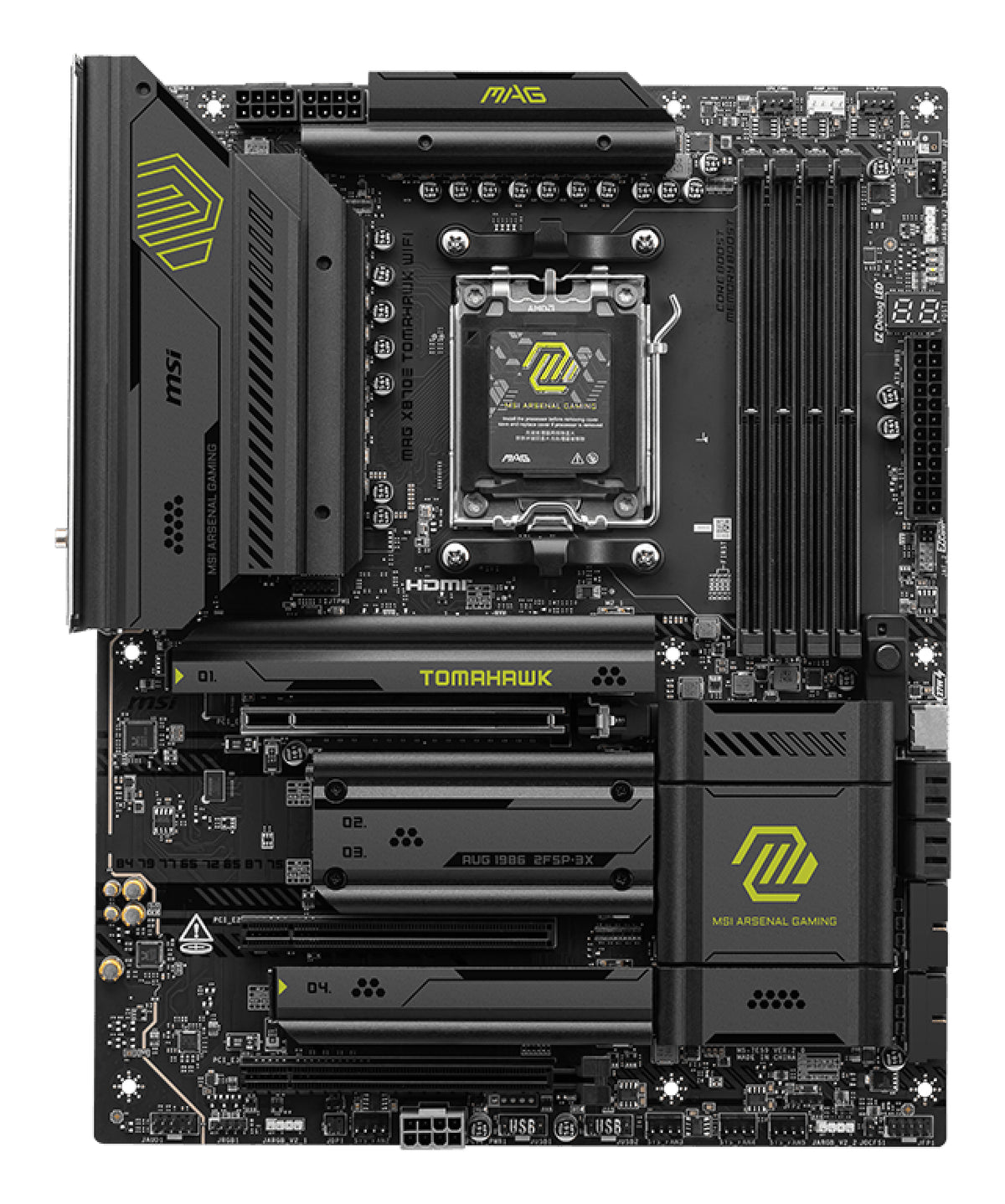MSI MAG X870E TOMAHAWK WIFI placa base AMD X870E Zócalo AM5 ATX (3)