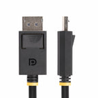 StarTech.com DP21-3M-DP40-CABLE cable DisplayPort Negro (3)
