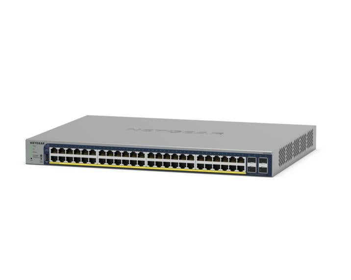 NETGEAR GS728TP Gestionado L2/L3/L4 Gigabit Ethernet (10/100/1000) Energía sobre Ethernet (PoE) Gris
