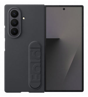 Coque en silicone Samsung pour Galaxy Z Fold7 Noir