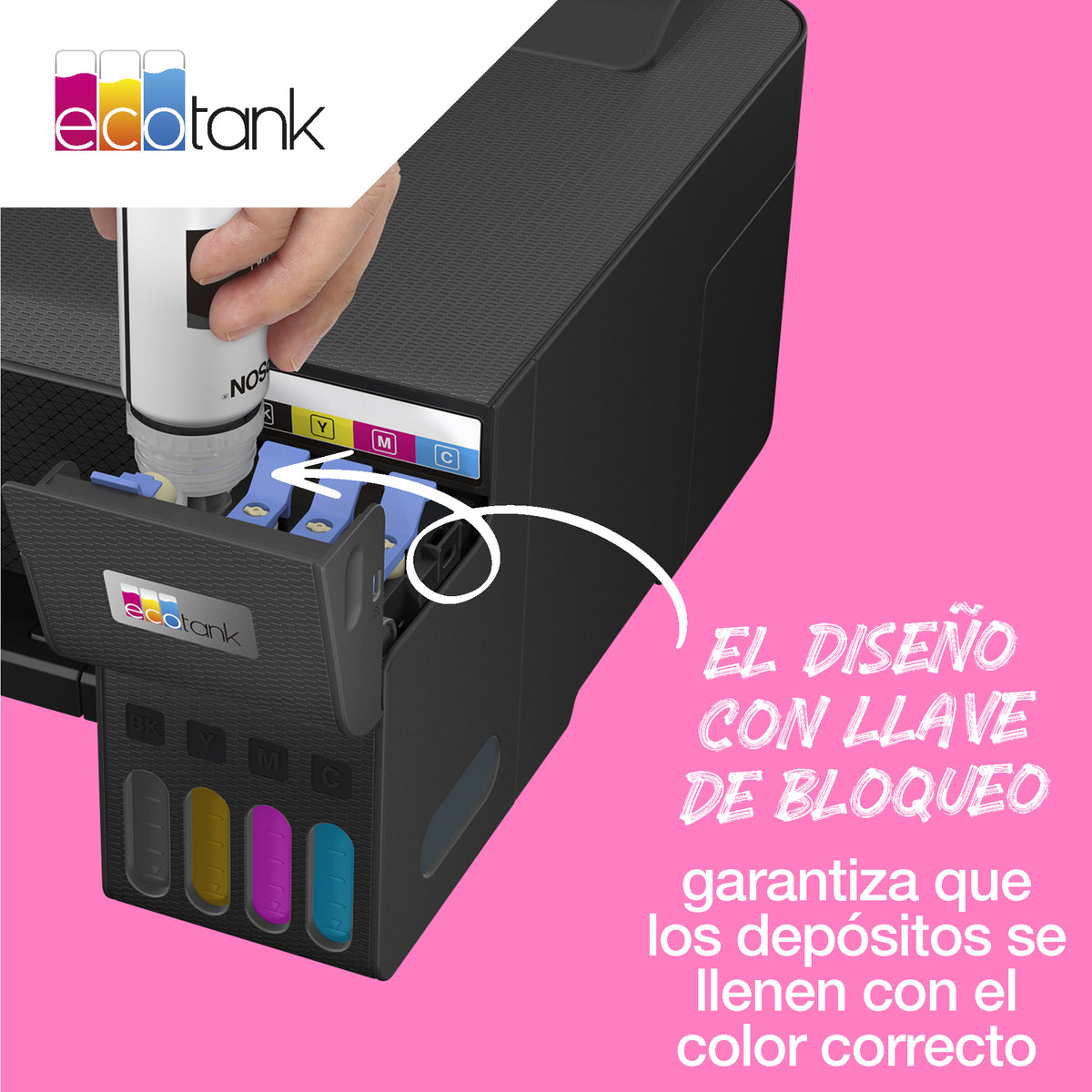 Epson C13T00R240 - 70 ml, cián, original, depósito de tinta