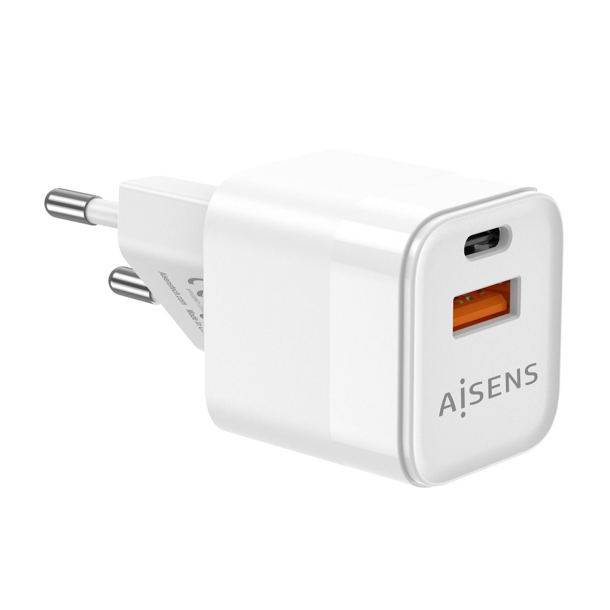 AISENS ASCH-30W2P004-W cargador de dispositivo móvil Universal Corriente alterna Carga rápida Interior (4)