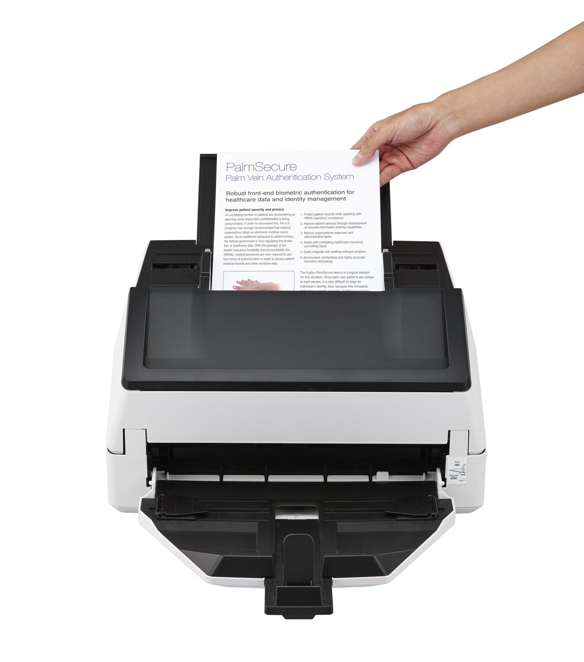 Fujitsu PA03740-B501 - fi-7600, Escáner de documentos, CCD dual, a dos caras