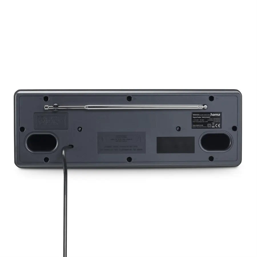 Hama DIR1570CBT Negro, Gris Reproductor de CD portátil (6)