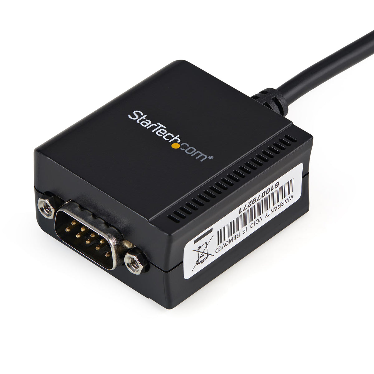 StarTech.com ICUSB2321F cambiador de género para cable DB-9 USB 2.0 A Negro (3)