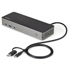 StarTech.com DK31C3HDPDUE base para portátil y replicador de puertos Alámbrico USB 3.2 Gen 2 (3.1 Gen 2) Type-C Negro, Gris (4)