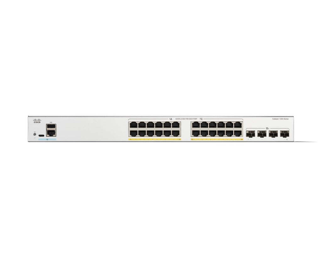 Cisco C1300-24P-4X Commutateur PoE géré 24 ports avec 4x10GE SFP (2)