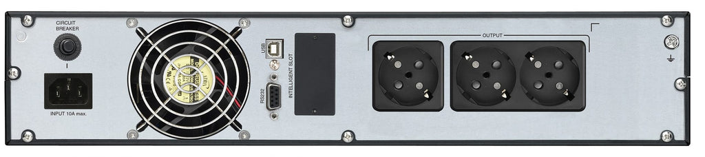 FSP Champ Rack 2K sistema de alimentación ininterrumpida (UPS) Doble conversión (en línea) 2 kVA 1800 W 3 salidas AC (2)