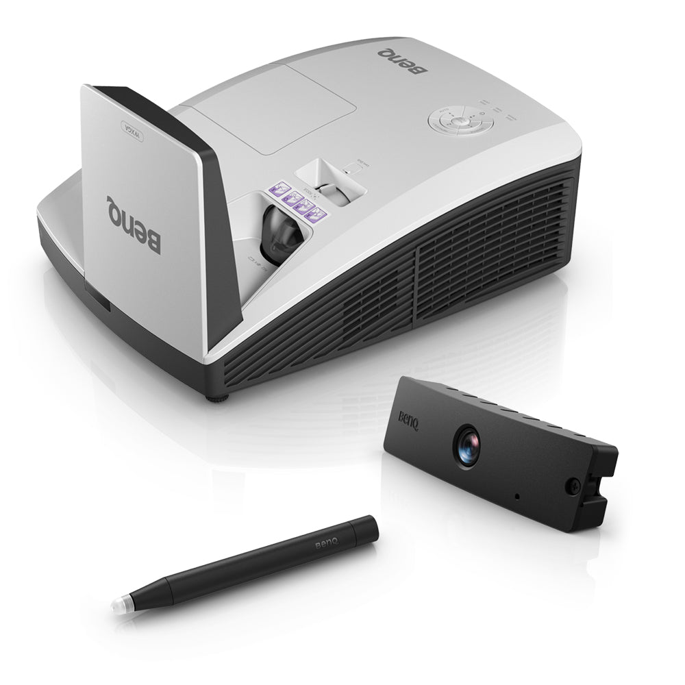 BenQ MW855UST+ Proyector de alcance ultracorto 3500 lúmenes ANSI DLP WXGA (1280x800) 3D Negro, Blanco (8)