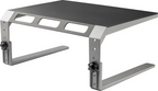 Startech MONSTND - Riser de Acero y Aluminio, Soporte de Altura Ajustable (2)