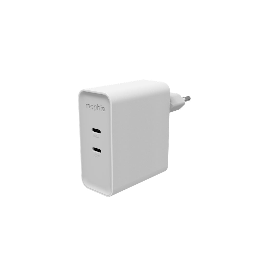 mophie Speedport 100 Universal Blanco Corriente alterna Carga rápida Interior