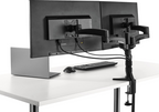 Startech ARMDUAL - Soporte con Mástil Ajustable de Fijación en Mesa para 2 (7)