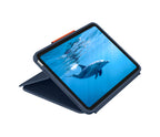 Logitech Rugged Combo 4 QWERTZ Alemán Smart Connector Azul (2)