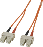 Cable patch dúplex FO SC-SC 1 m 50/125 µ (3)