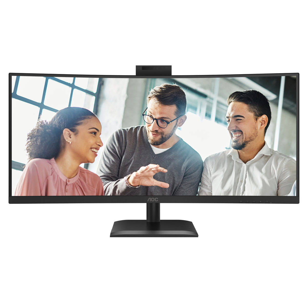 AOC CU34E4CW/75 pantalla para PC 86,4 cm (34") 3440 x 1440 Pixeles Negro (7)