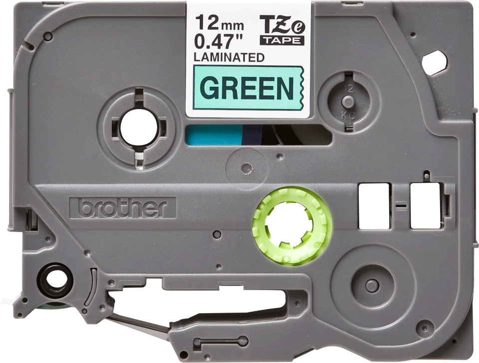 Brother TZE-731 cinta para impresora de etiquetas Negro sobre verde (5)